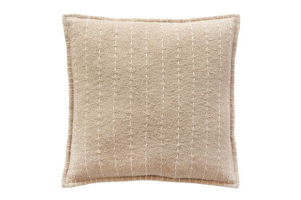 Hand Quilted Cotton Pillow Striped