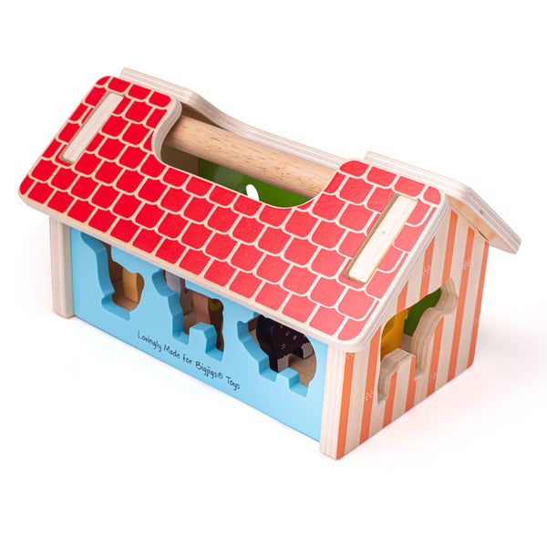 Farmhouse Sorter by Bigjigs Toys