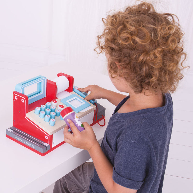 Shop Till with Scanner by Bigjigs Toys