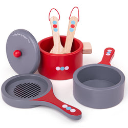 Cooking Pans by Bigjigs Toys