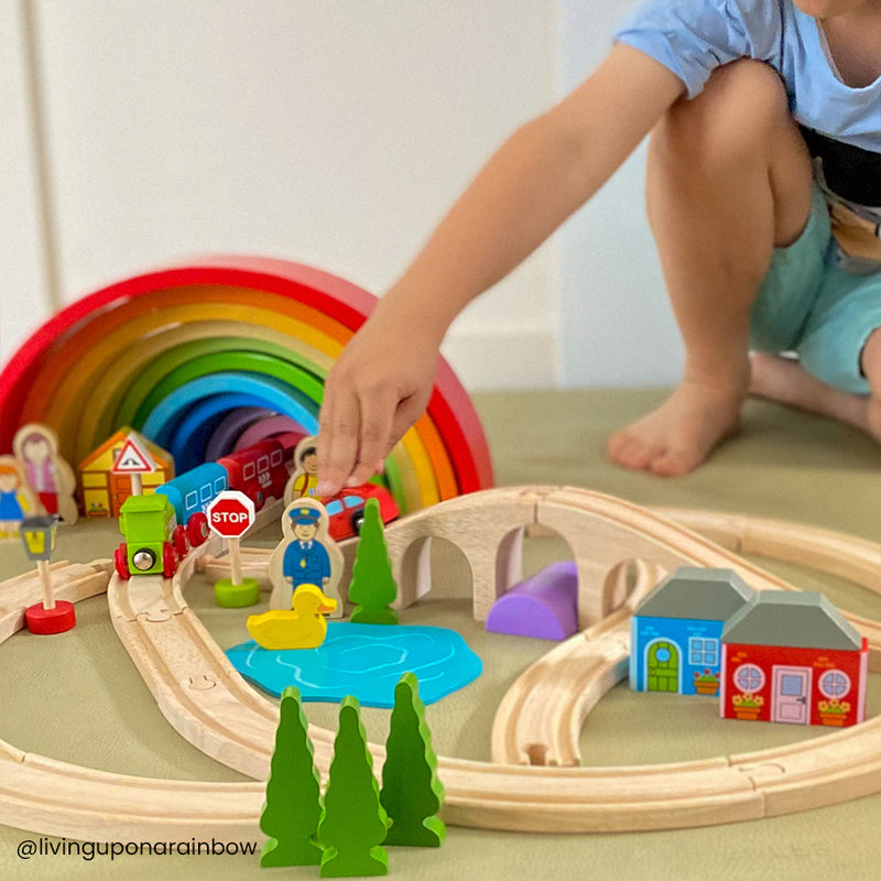 Figure of Eight Train Set by Bigjigs Toys