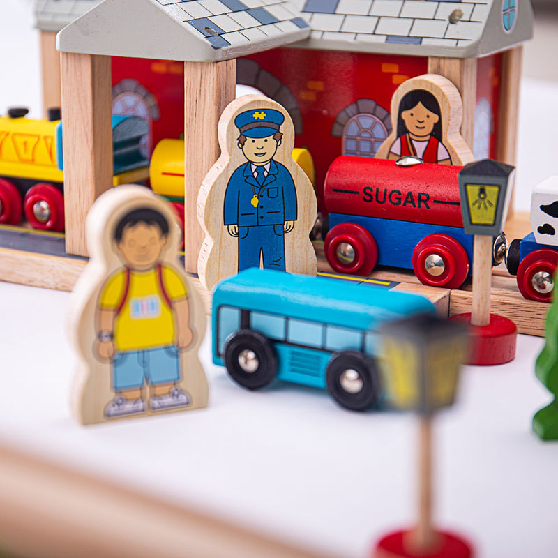 Mountain Railway Set by Bigjigs Toys