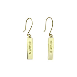 Peace Bar Earrings by SLATE + SALT