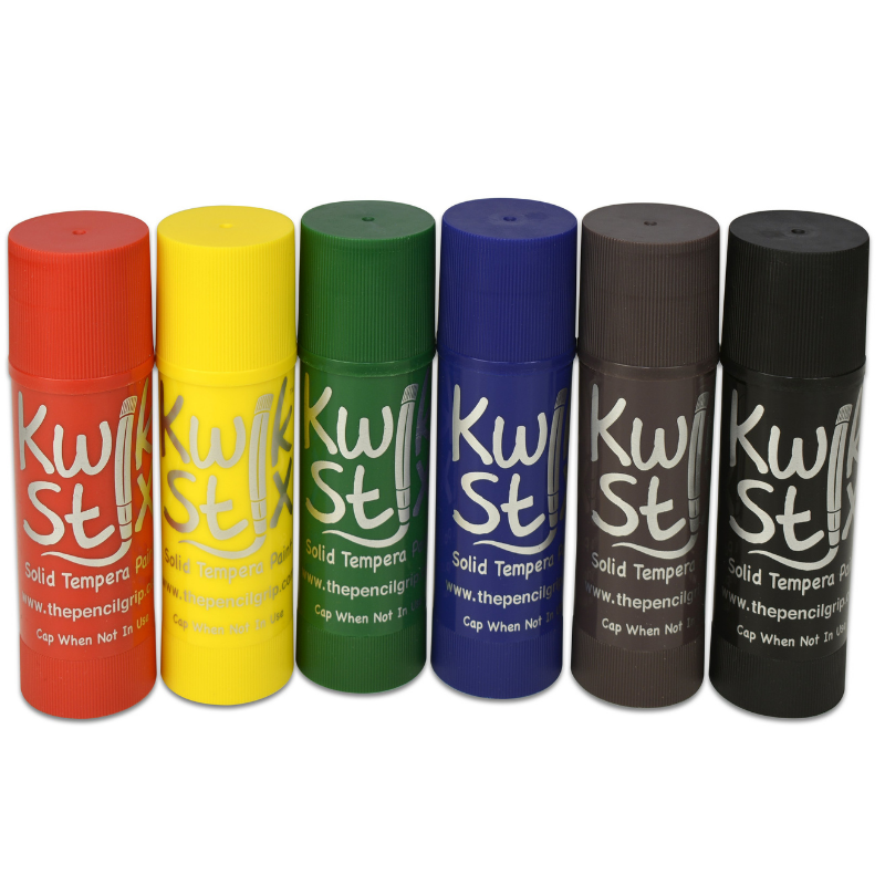 Jumbo Kwik Stix, 6 Classic Colors by The Pencil Grip, Inc.