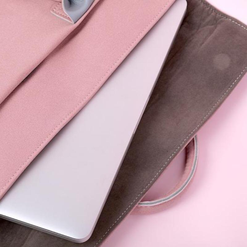 Vegan Leather Waterproof Laptop Bag by Multitasky