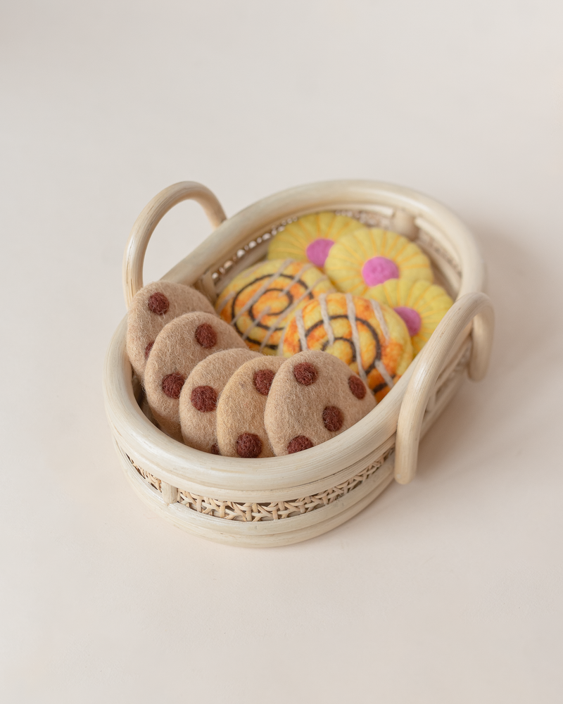 Little Rattan Play Tray by Ellie & Becks Co.