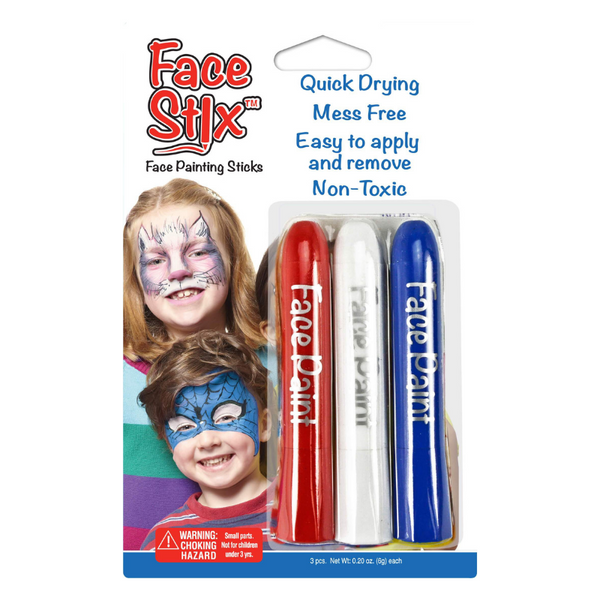 Face Paint Stix, Set of 3 by The Pencil Grip, Inc.