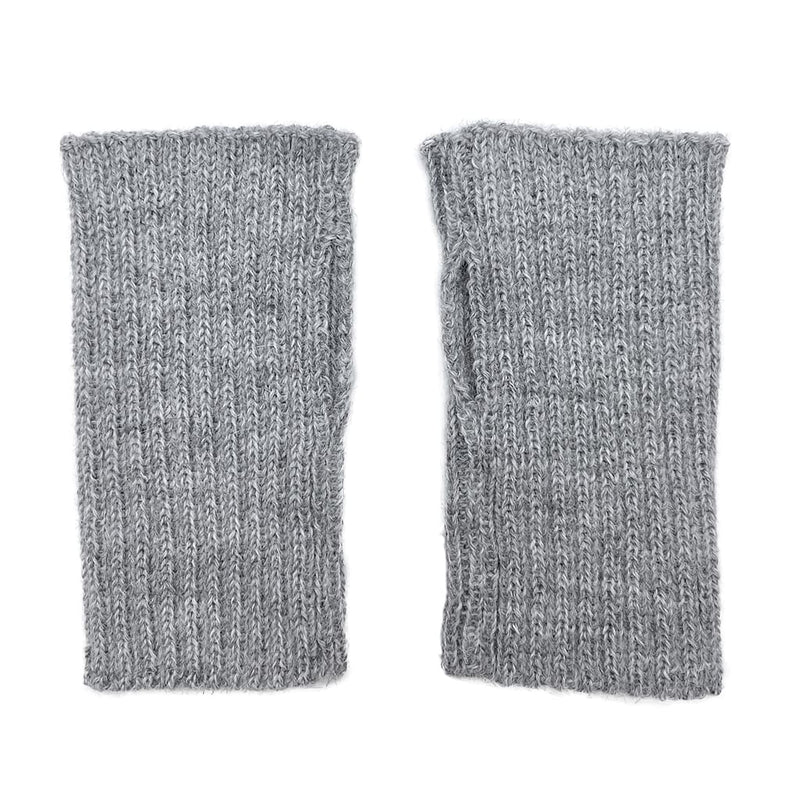Gray Minimalist Alpaca Gloves by SLATE + SALT