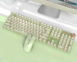 Retro Typewriter Wired Keyboard and Mouse Set 2 by The PNK Stuff