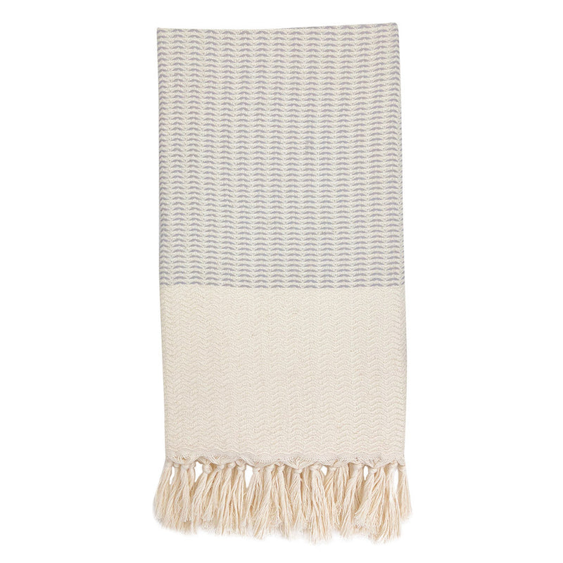 Plush Wavy Turkish Towel by SLATE + SALT