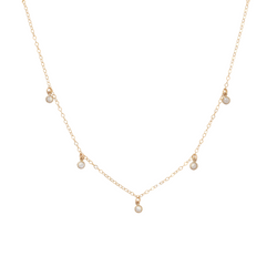 Sea Crystal Shaker Necklace by Urth and Sea