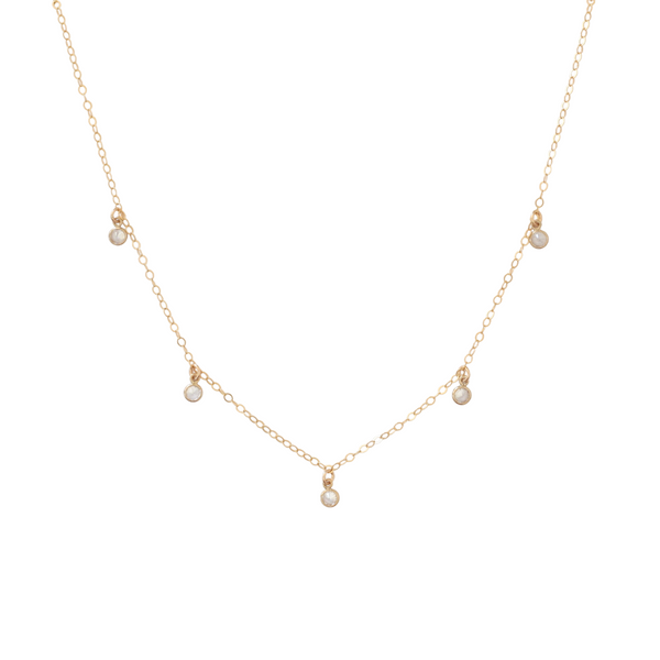 Sea Crystal Shaker Necklace by Urth and Sea