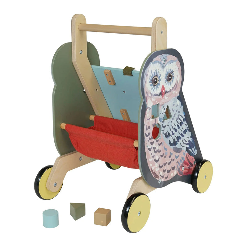 Wildwoods Owl Push-Cart by Manhattan Toy
