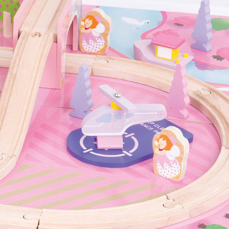Magical Train Set and Table by Bigjigs Toys