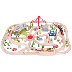 Freight Train Set by Bigjigs Toys