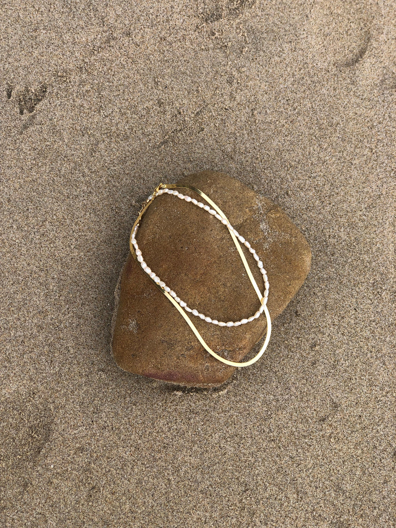 Herringbone Necklace by Urth and Sea