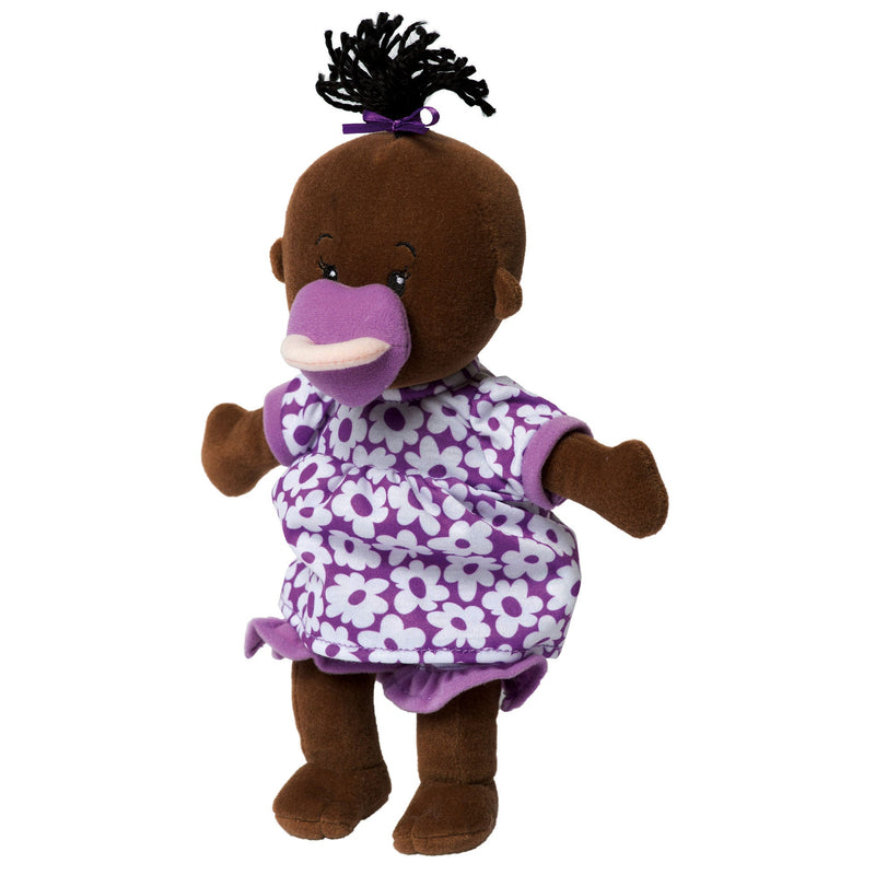 Wee Baby Stella Doll Brown with Black Hair by Manhattan Toy