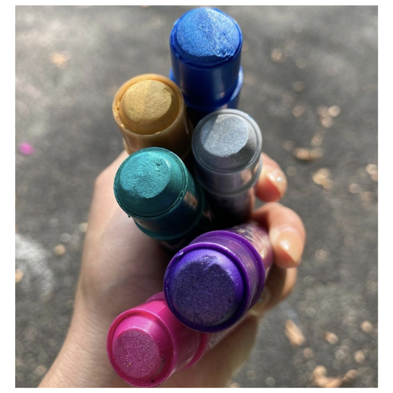 Kwik Stix, Set of 6 Metalix Colors by The Pencil Grip, Inc.