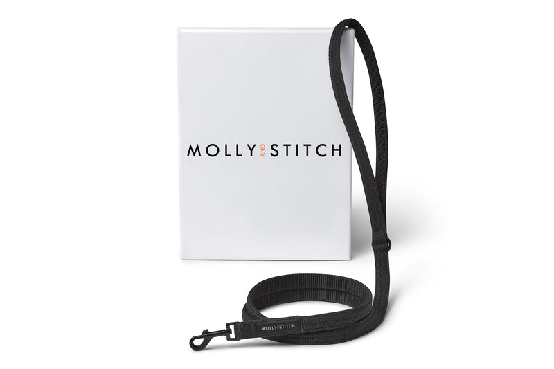 Soft Rock City Leash - Black by Molly And Stitch US