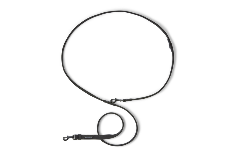 Soft Rock Adjustable Leash - Black by Molly And Stitch US