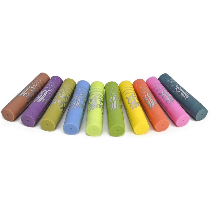 Kwik Stix, Set of 10 Pastel Colors by The Pencil Grip, Inc.