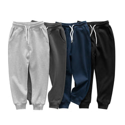 Children Solid Color Quality Cotton Sport Style Trousers by MyKids-USA™