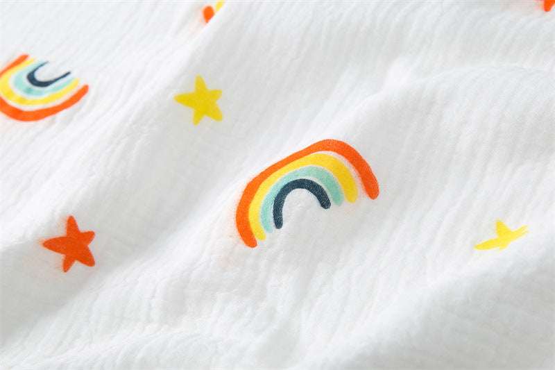 Newborn Baby Printed Pattern Blanket Absorbent Towel by MyKids-USA™
