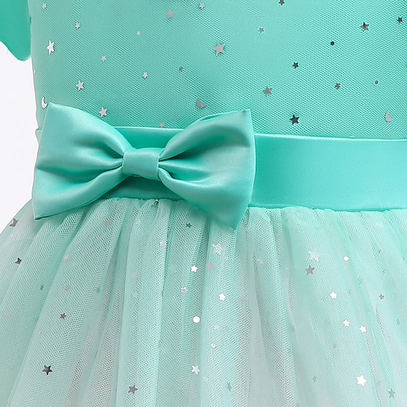 Baby Girl Frozen Elsa Princess Dress Birthday Tutu Formal Western Style Dress by MyKids-USA™