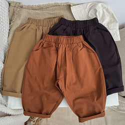 Baby Simply Style Solid Color Loose Spring Pants by MyKids-USA™