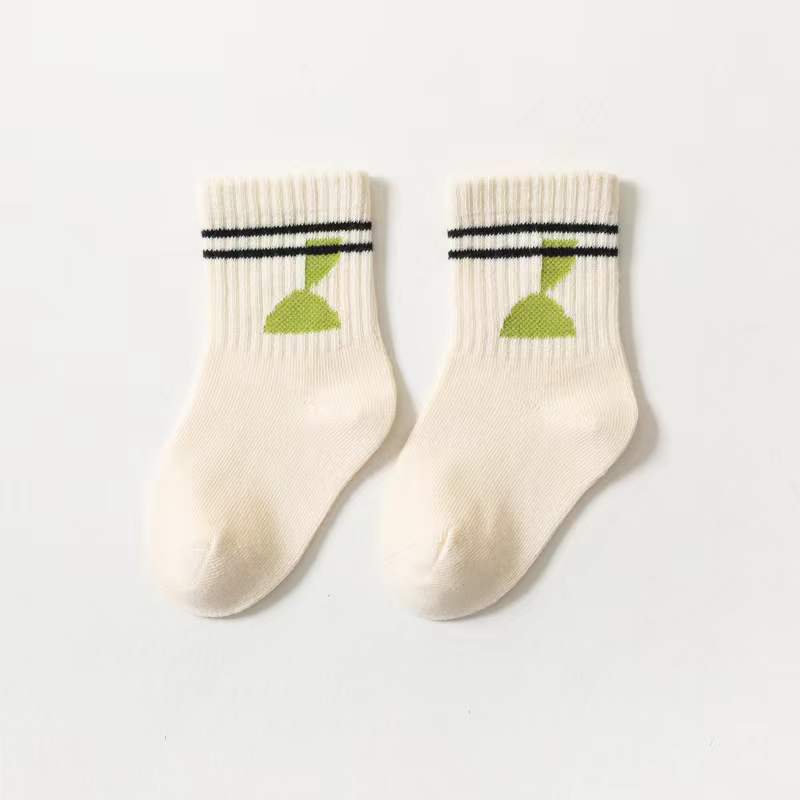 Baby Unisex Letter Sport Sweat Cotton Socks by MyKids-USA™