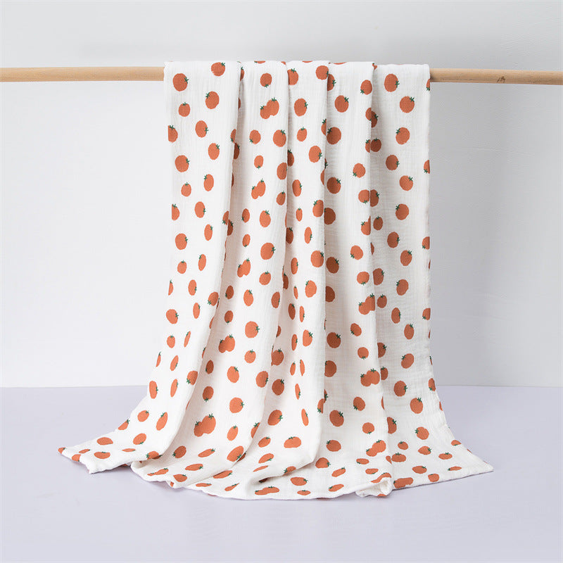 Newborn Baby Printed Pattern Blanket Absorbent Towel by MyKids-USA™