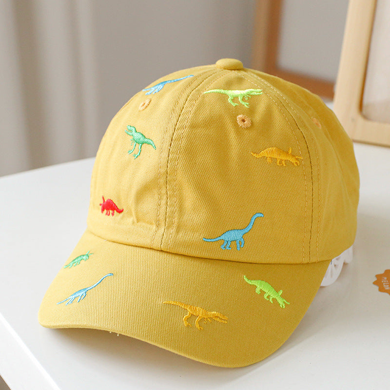 Baby Animal Embroidered Pattern Sunshade Peaked Hats by MyKids-USA™