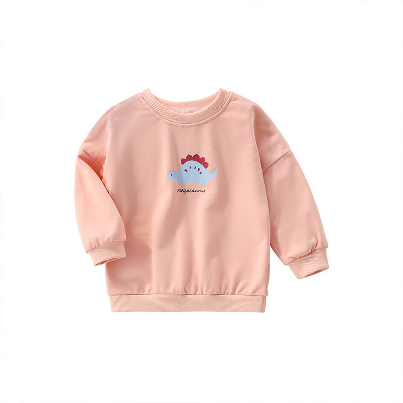 Baby Girl Flower Print Pattern Solid Color Beautiful Hoodies by MyKids-USA™