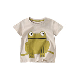 Baby Boy Cartoon Embroidered Pattern Comfy Fashion T-Shirt by MyKids-USA™