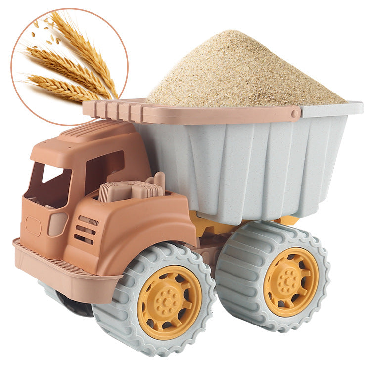 Children’s Wheat Straw Medium Beach Simulation Construction Vehicle Toy by MyKids-USA™