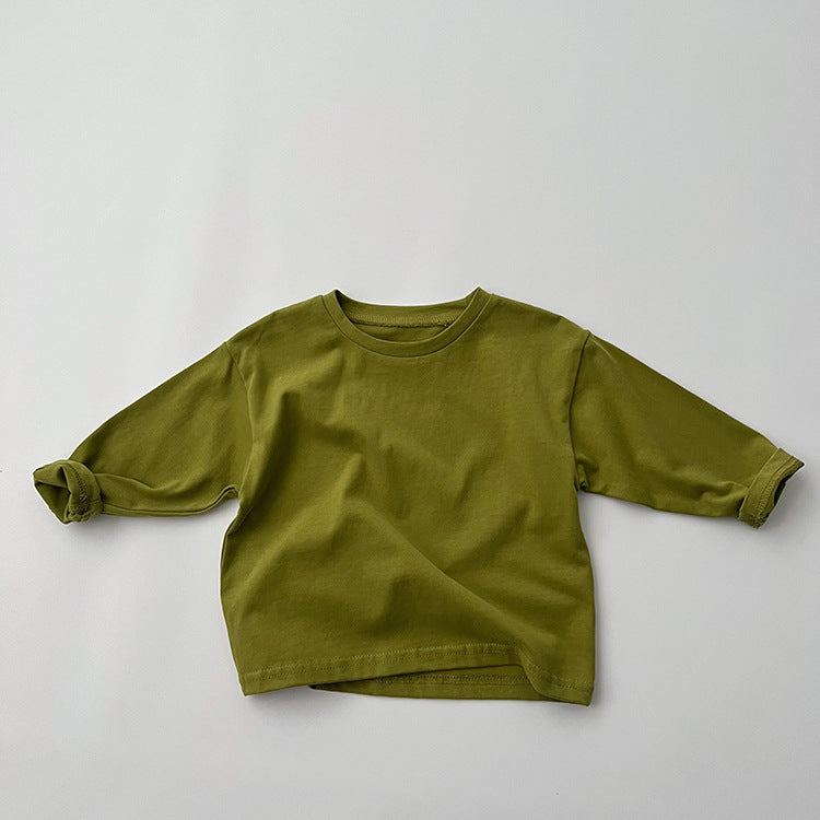 Baby Basic Style Various Color Soft Cotton Shirt by MyKids-USA™