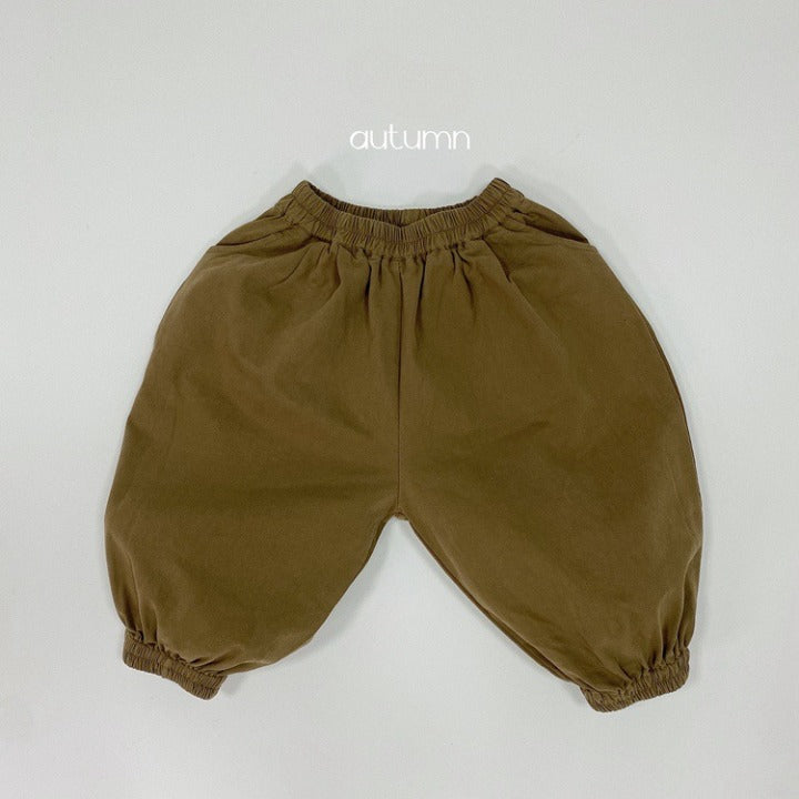 Baby Solid Color Basic Style Loose Comfy And Unisex Pants by MyKids-USA™