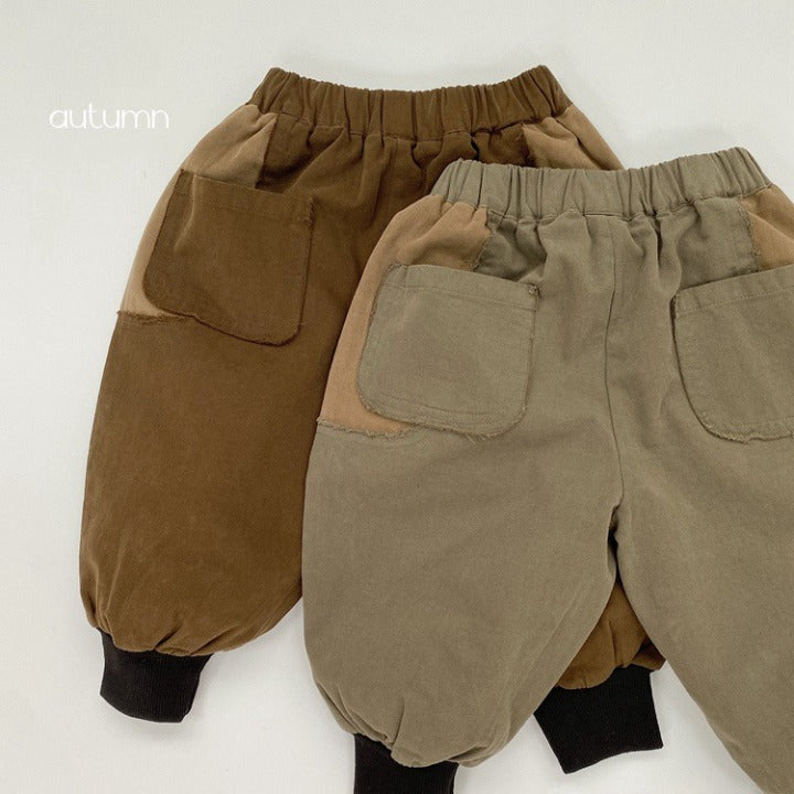 Baby Color Matching Pattern Lantern Trousers Casual Style Pants by MyKids-USA™