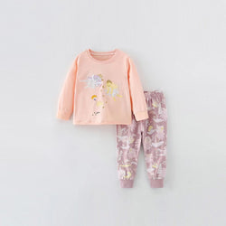 Baby Cartoon Pattern Long Sleeve Hoodie Combo Pants 1 Pieces Autumn Sets by MyKids-USA™