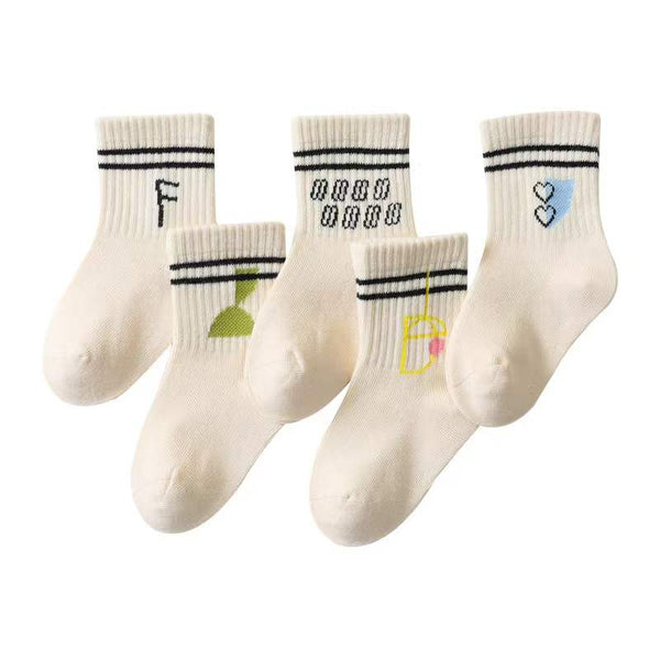 Baby Unisex Letter Sport Sweat Cotton Socks by MyKids-USA™