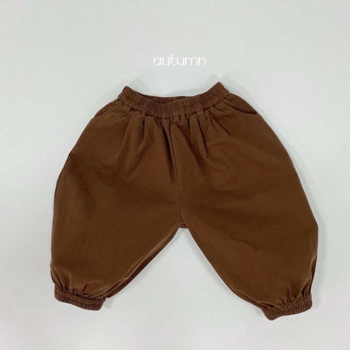 Baby Solid Color Basic Style Loose Comfy And Unisex Pants by MyKids-USA™