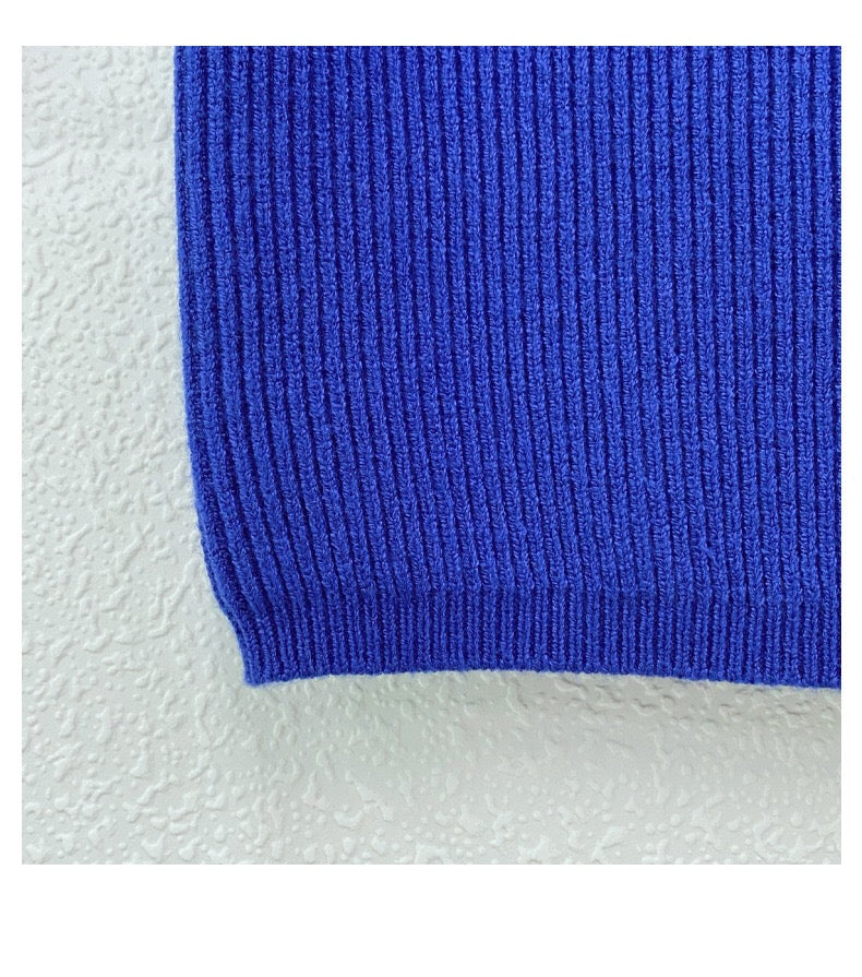 Baby Boy And Girl Solid Color Half Turtleneck Pullover Sweater by MyKids-USA™