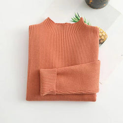 Kids Solid New Arrival Knit Sweater by MyKids-USA™