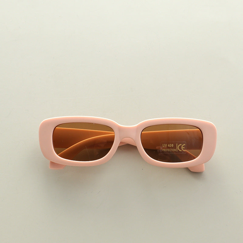 Kids Candy Color Square Frame Fashion Sunglasses by MyKids-USA™