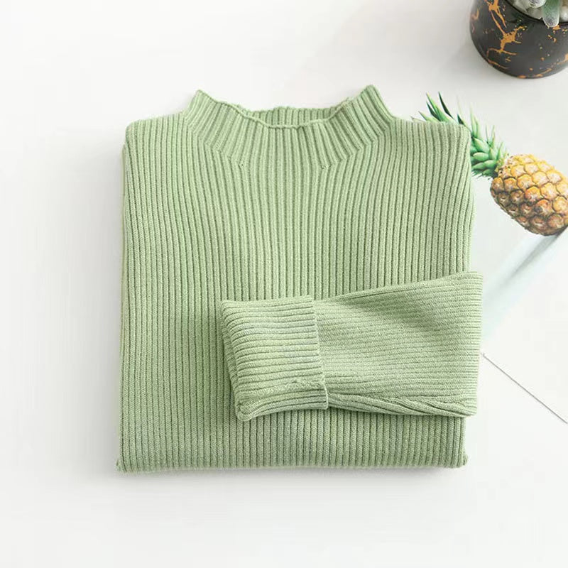 Kids Solid New Arrival Knit Sweater by MyKids-USA™