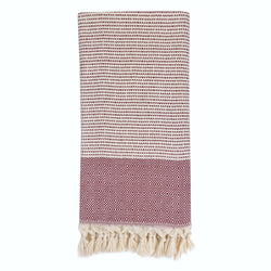 Diamond Stripe Turkish Towel by SLATE + SALT