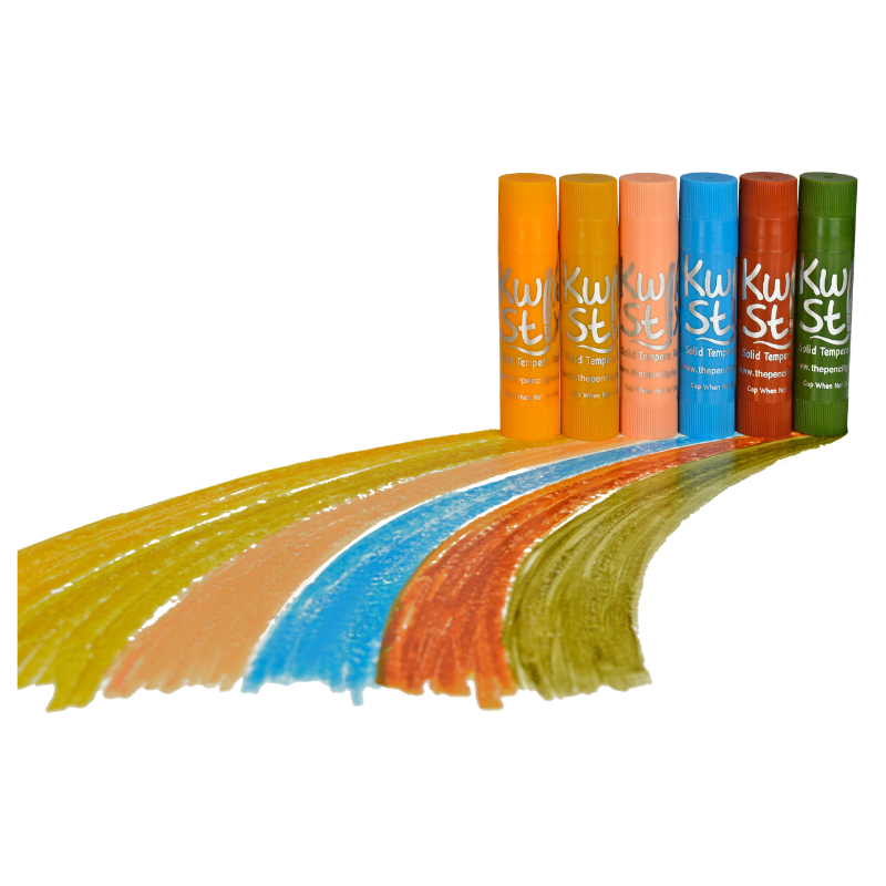 Kwik Stix Earth Tones, 6 pack by The Pencil Grip, Inc.