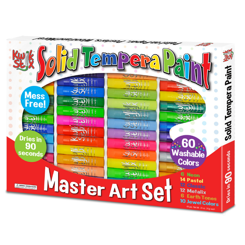 Kwik Stix Master Art Set, 60 pack by The Pencil Grip, Inc.