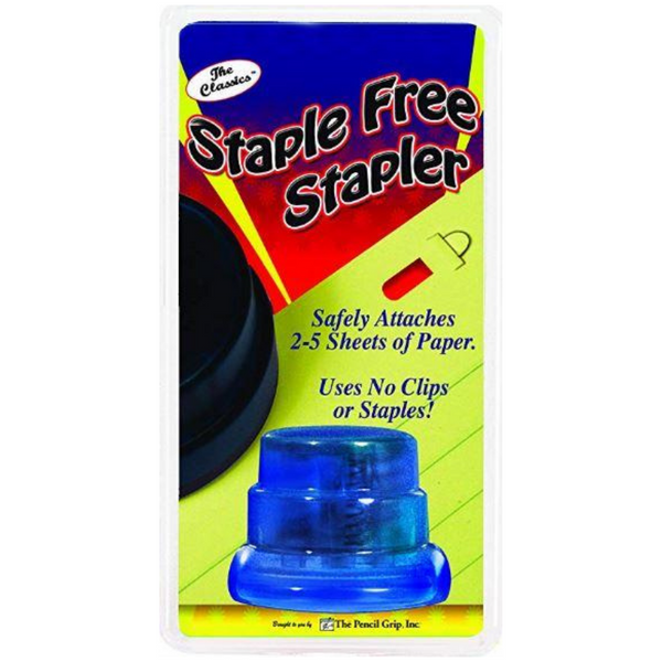 Staple-Free Stapler! The "Paper Grip" by The Pencil Grip, Inc.