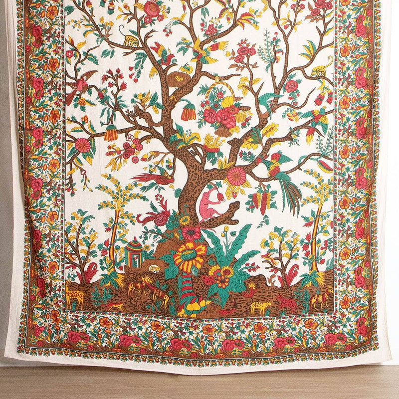 Tree of Life Tapestry - Natural by Tiny Rituals
